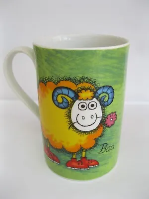 Dunoon Funky Farm Coffee Mug Design By Jane Brookshaw Cow Moo Sheep Baa 300ml • £11.50