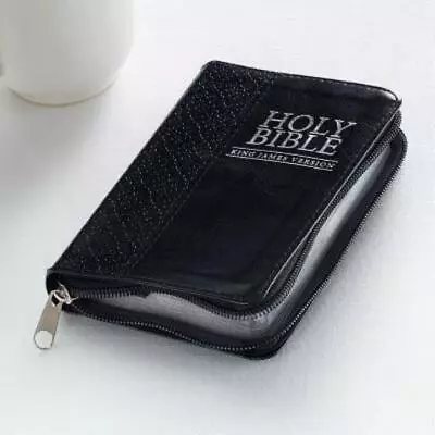 Kjv Mini Pocket Edition: Zippered Black • $16.30