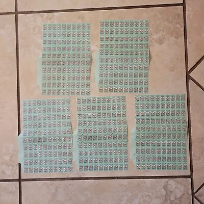 1dro Vintage S&h Green Stamps 5 Full Sheets Of 100 Unused • $25