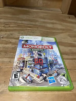 Monopoly Streets (Microsoft Xbox 360 2010) With Manual. Tested Fast Shipping • $9.45