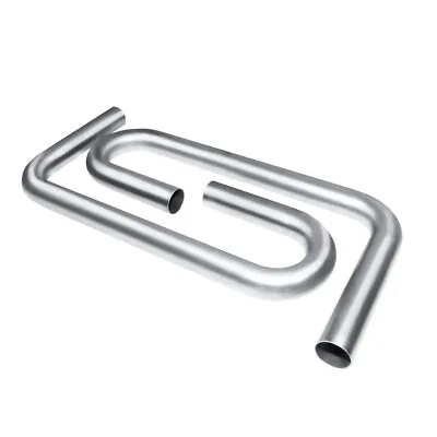 FORTLUFT Universal Sets Mandrel Exhaust Bend Pipes Aluminized Steel 2 Pcs 1.75'' • $37.80