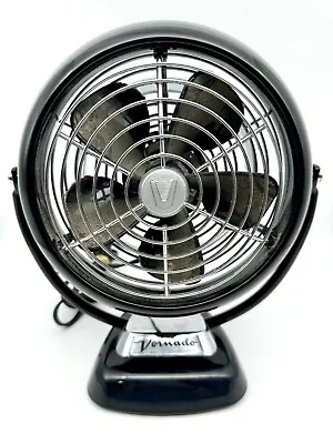 Vornado Model Vintage 6 Air Circulator Black Metal Fan 2 Speed • $46