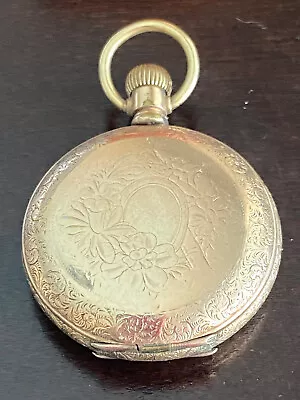 Vintage 6s Hampden Pocket Watch Gr. 200 Keeping Time Year 1894 Nice Case • $155