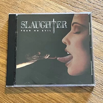 Slaughter Fear No Evil CD Album 1995 USA CD Vinnie Vincent Invasion • $40