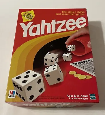 Vintage Yahtzee Dice Game By Milton Bradley - 1998 Edition - Complete! • $15.99