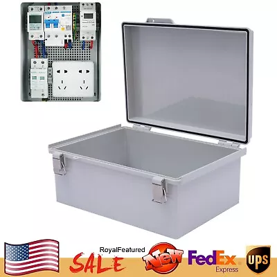 Electrical Junction Box Waterproof ABS Plastic Outdoor Enclosure Case Dustproof • $58
