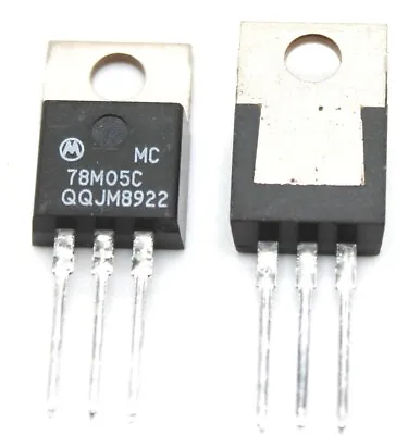 100pcs. 78M08CT Motorola Linear Voltage Regulator IC 1 Output 500mA TO-220 • $49.99