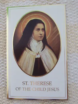 Vintage St. Therese Of The Child Jesus Novena Prayer Holy Card  #reg • $14.99