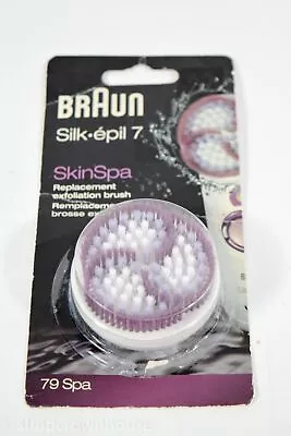 1 Braun Silk Epil 7 Skinspa Replacement Exfoliation Refill Brush • $16.50