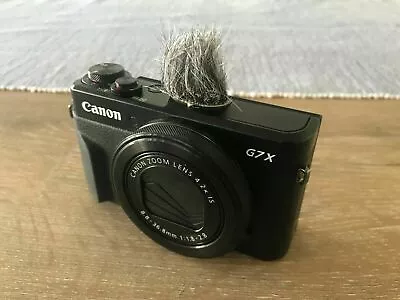 Camera Microphone Wind Muff For Canon G7x Mark Ii & Mark Iii Sony Other Cameras • $8.99