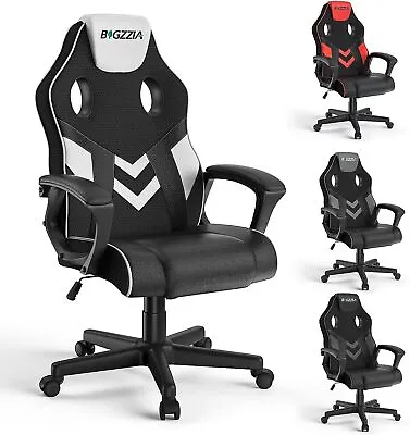 Home Gaming Chair Ergonomic Swivel Computer Office Chair For PC Office Gamer • £61.19