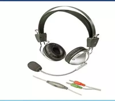 £3.99 • Buy Saitek PH11 PC / Gaming  Headset Soft Ear Cushion Mic - SKYPE APPROVED - VOIP 
