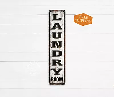 Laundry Room Sign Home Decor Wash Room Soap Starch Ironing 4x18 104182001033 • $19.95