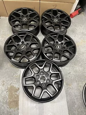 2023 Ford Bronco 18  Wheels OEM Factory RIMS Matte Black 6 LUG - RANGER Set Of 5 • $1200