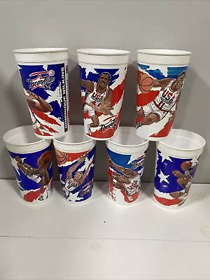 Vintage Set Of 7 Dream Team 2 McDonalds Cups • $5.20