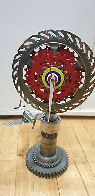  Royal Air Force Clock Made With Mechanical Parts • £60