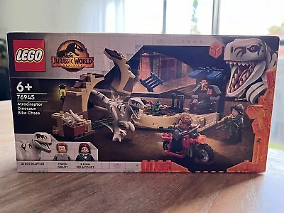 LEGO Jurassic World: Atrociraptor Dinosaur Bike Chase (76945) • $9.80