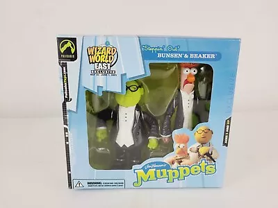 Palisades Muppets Steppin Out BUNSEN & BEAKER Wizard World Exclusive 2003 • $44.33