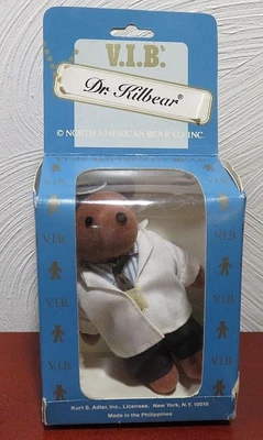 $10.99 • Buy Dr. Kilbear, V.I.B. North American Bear Co. Mini Bear Ornament 4.5 