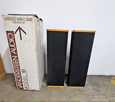 1 Pair - Vandersteen Audio Floor Standing Speakers Model 1B • $665