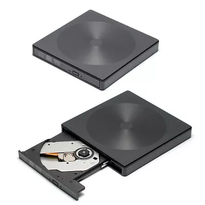 DC 12V External Enclosure USB3.0 Type-C DVD/CD-ROM Case For Windows/Mac OS/Linux • $12.91