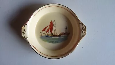 Vintage ROYAL WINTON Miniature Dish  Cornish Scenes  England Gilt To Rim #RD14 • $15