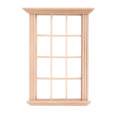 Miniature Window Accessories Georgian Window Frame Miniature Dining Window • $12.78