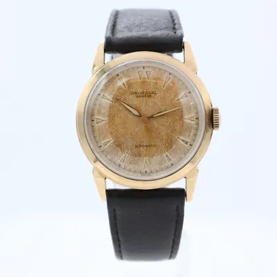 Vintage 33mm Universal Geneve Men's Bumper Automatic Wristwatch 139 10k GF • $450
