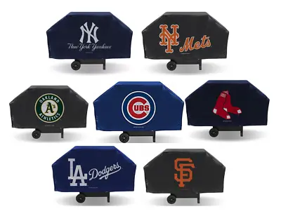 MLB Economy BBQ Grill Cover By Rico Industries Fits Up To 68  • $22.99