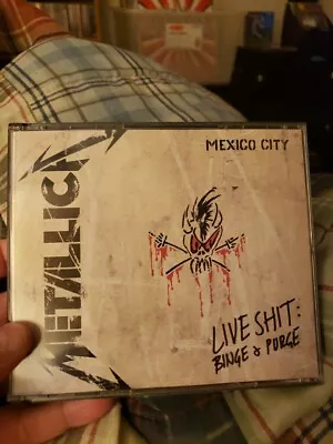 Metallica Live Shit Binge & Purge Mexico City 3-CD James Hetfield Lars Ulrich  • $10.01