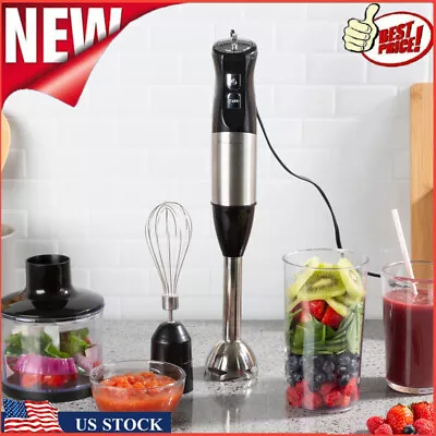 Cuisine Immersion Blender VERSATILE USE 4-In-1 6 Speed Hand Mixer Beginner Cooks • $26.59