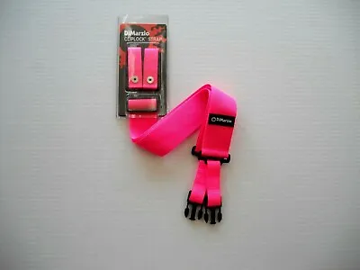 $26 • Buy Dimarzio Nylon Cliplock Strap 2 Inch Wide Pink Dd2200
