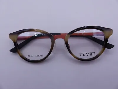Bevel 2545 Corcovado Toffee Grain Womens Eyeglasses Frames Size 47-19-135 • $399.99