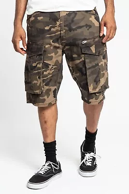 Victorious Men's Casual Big Pocket Utility Comfortable Cargo Shorts DS2056 • $29.95