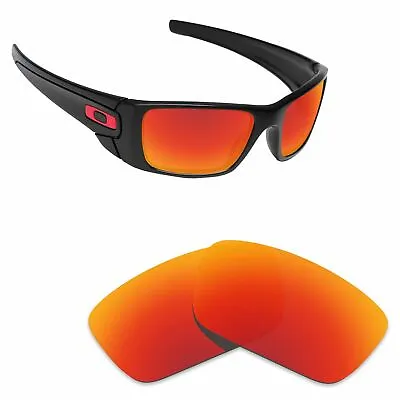 Hawkry Polarized Replacement Lenses For-Oakley Fuel Cell Sunglass Red Mirror • $11.99