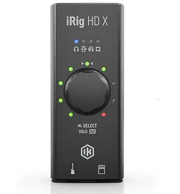 IK Multimedia IRig HDX Digital Guitar Audio Interface For IPhone IPad Mac & PC • $129.99