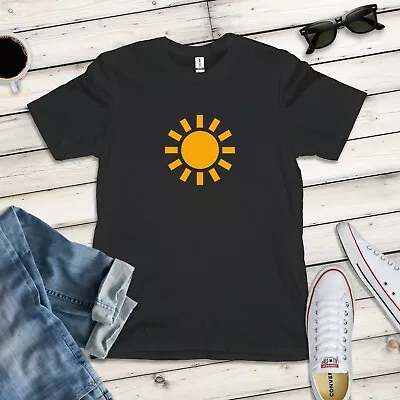 $15.24 • Buy SUNNY WEATHER SYMBOL T-SHIRT (sun Happy Summer Smile Mental Health Be Kind Hot)