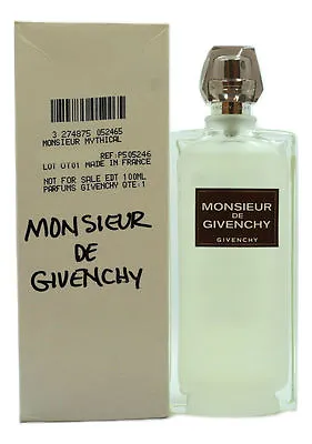 Monsieur De Givenchy By Givenchy Eau De Toilette Spray 100 Ml/3.3 Fl.oz. (t) • $84.50