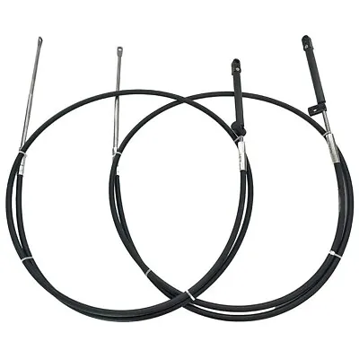 14Ft GEN II Throttle Shift Remote Control Cable 2pcs/set Fits Mercury Boat Motor • $88