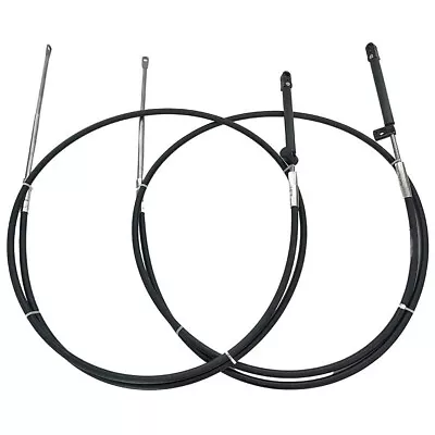 15Ft GEN II Throttle Shift Remote Control Cable 2pcs/set Fits Mercury Boat Motor • $90