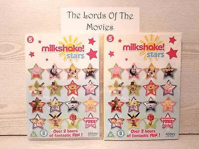 Milkshake! Stars (DVD 2014) {TV Shows Pre School Animation} [Region 2] Cert U • £2.95