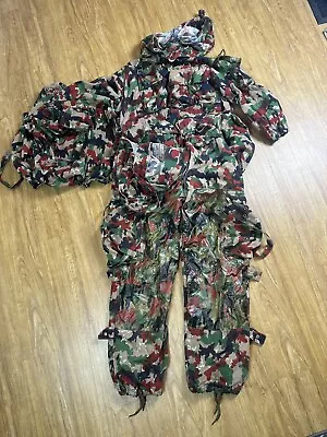 Swiss Army M83 Alpenflage Jacket TrousersPack Military Camouflage Uniform M70 • $65