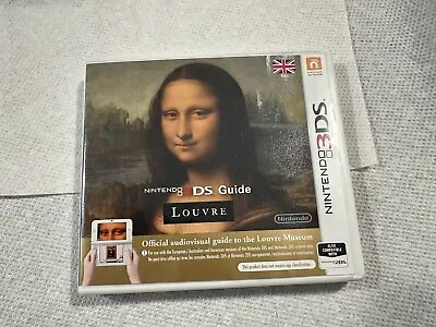 Nintendo 3DS Guide: Louvre (English Version) Complete In Box Very Rare Tested! • $580