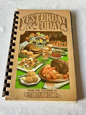 Yesterday & Today Stokely Van Camp's Beans Vintage Cookbook 1980 • $6