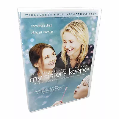My Sister's Keeper DVD R1 2009 Widescreen And Full-Screen COVER TORN TESTED • $4.99