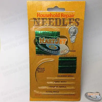 27 Needles Set Circular Mattress Carpet Packing Crewel Darner Sailmaker Threader • $6.99