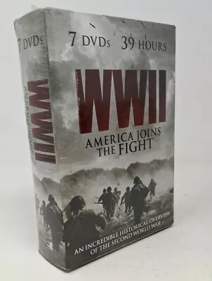 WWII: America Joins The Fight (7 DVDs 39 Hours Region 1 History) • $32.99