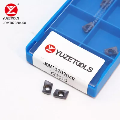 CNC Tools JDMT070204R Double Face Cutter Carbide Fast Forward To Milling Inserts • $25.52