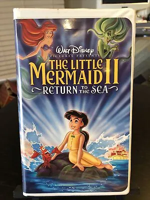 The Little Mermaid II (2): Return To The Sea (VHS 2000) Walt Disney Ariel HTF • $3.99