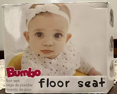 Bumbo Multi-Purpose Floor Seat Boosters Seat Multi Seat With  Safety Harness NIB • $37.50